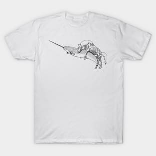 Horse and Narwal T-Shirt